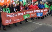 ETUC march for a fairer Europe