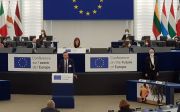 Luca Visentini speaking at Conference on Future of Europe, June 2021